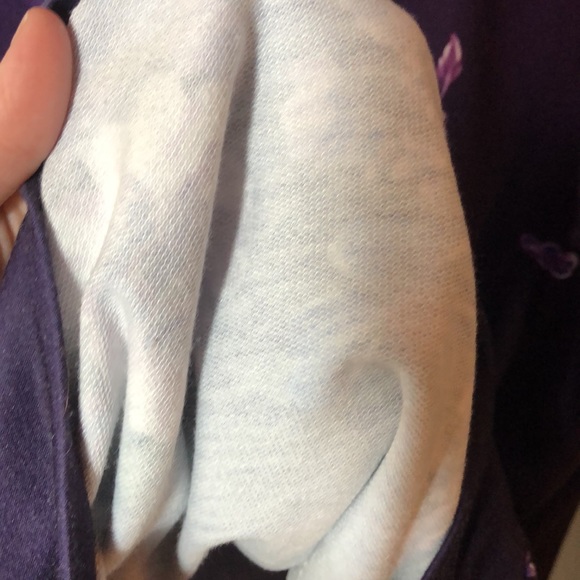 Unbranded purple floral hoodie - Picture 7 of 10